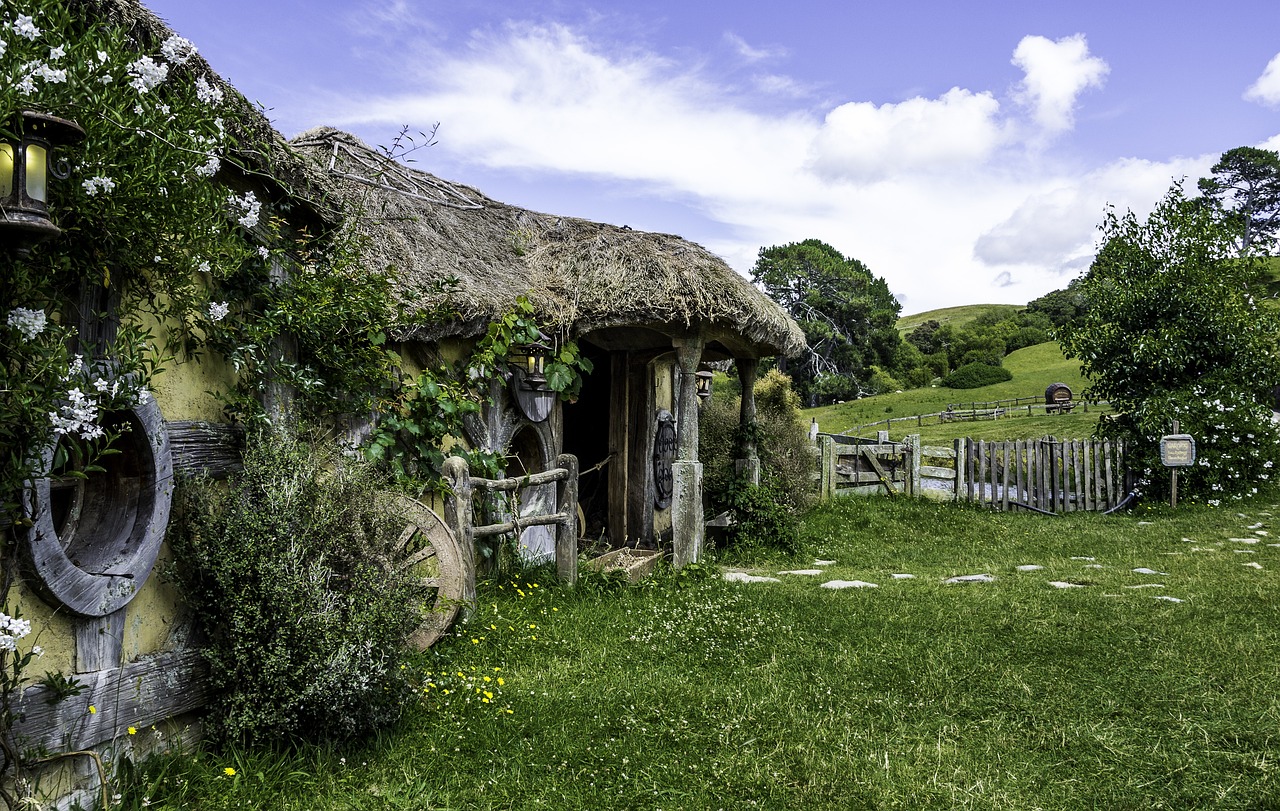 new zealand, hobbit, hobbiton