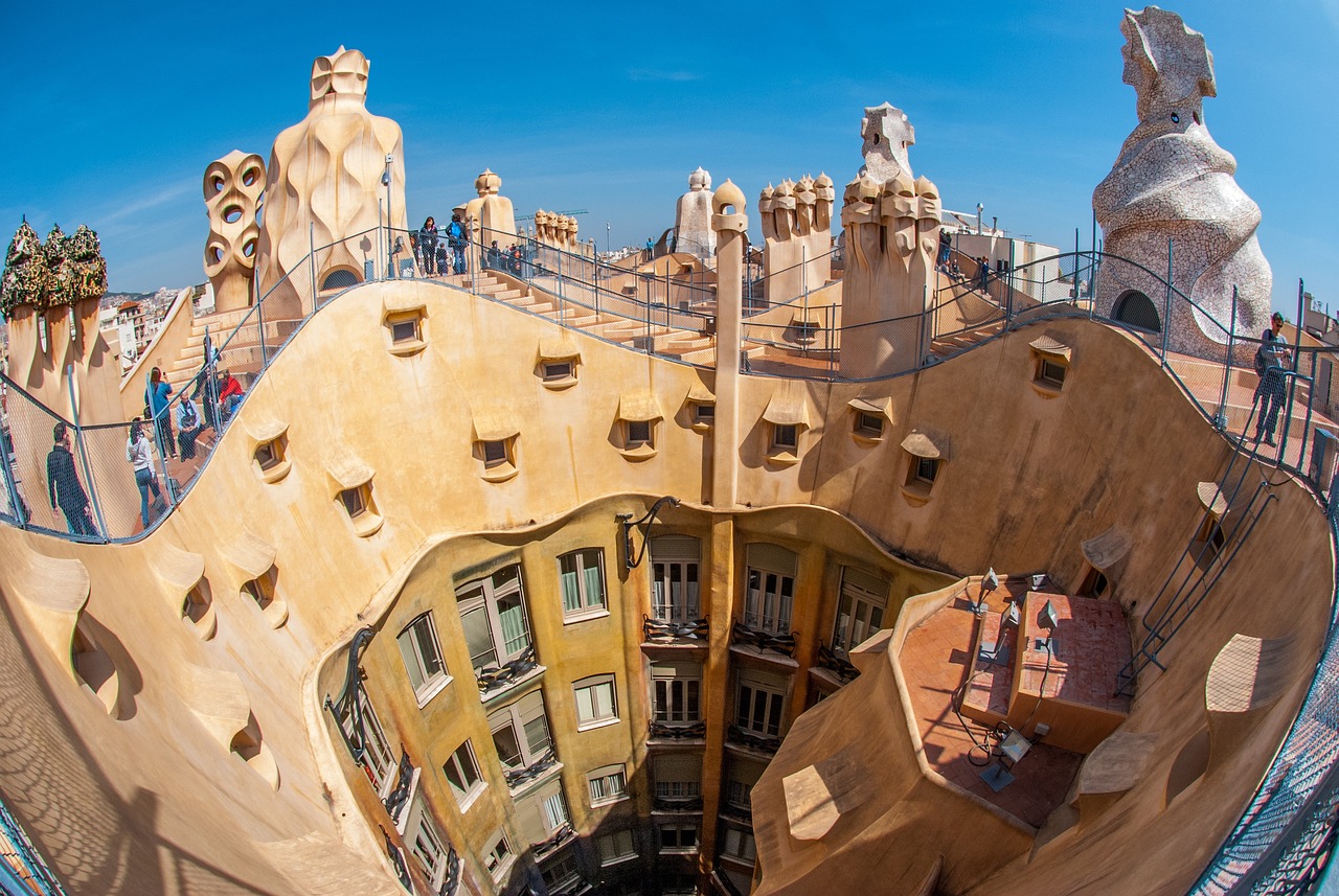 gaudi, nature, barcelona